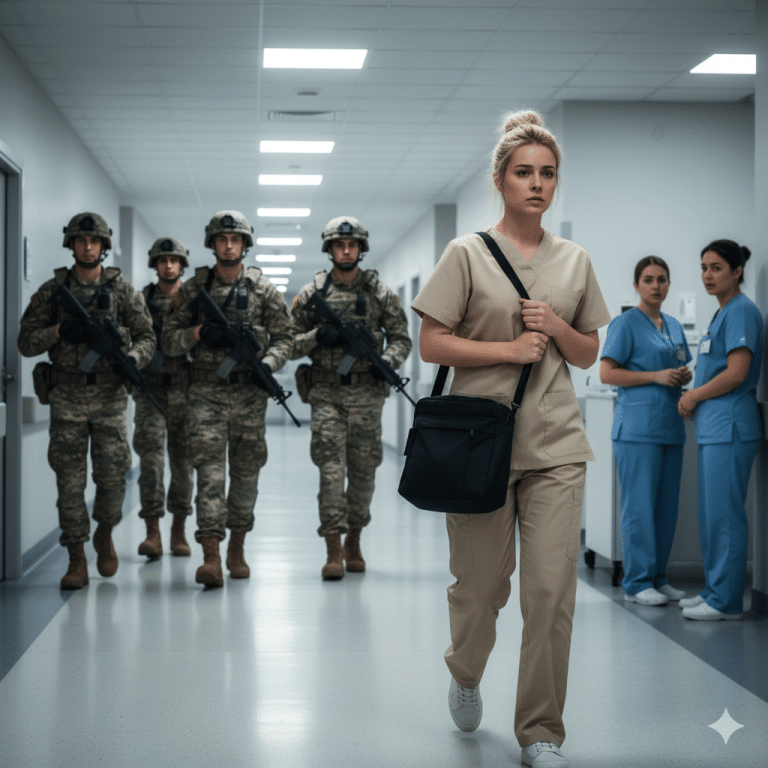 L’infirmière a terminé son dernier service — lorsque des SEALs sont arrivés et l’ont appelée « Madame ».