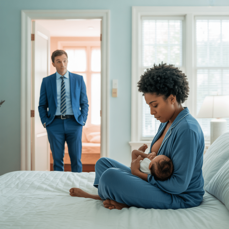 Un millionnaire veuf a vu une nounou allaiter son bébé (de 3 mois) : sa réaction a tout changé.