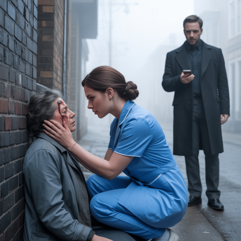 Une étudiante infirmière timide a manqué un examen pour aider une inconnue — le lendemain, un PDG est venu la rencontrer.