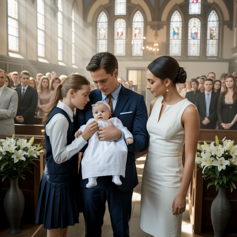 « Ce bébé n’est pas de toi », murmure la fille d’une domestique à un milliardaire – un test ADN révèle une vérité choquante