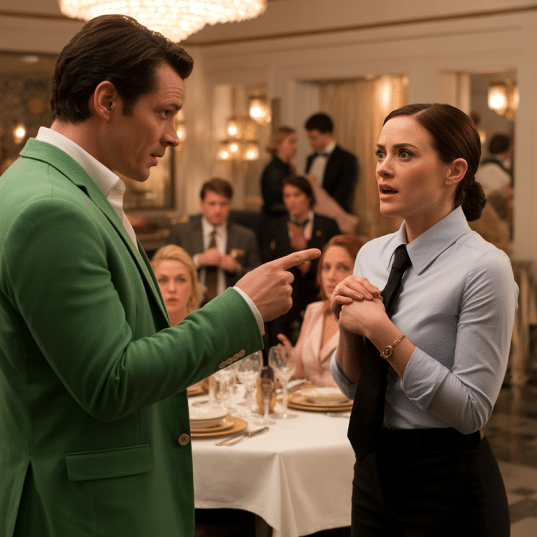 Un milliardaire aperçoit une serveuse portant le bracelet de sa défunte épouse — ses paroles suivantes vont tout changer.