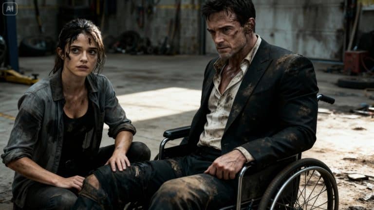 Une jeune mécanicienne sans le sou répare gratuitement la jambe d&rsquo;un chef mafieux — 10 jours plus tard, sa vie bascule.