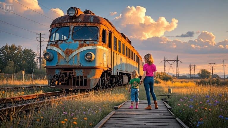 Une mère célibataire achète un wagon de train oublié pour 500 dollars — Ce qu&rsquo;il contenait a changé sa vie à jamais !