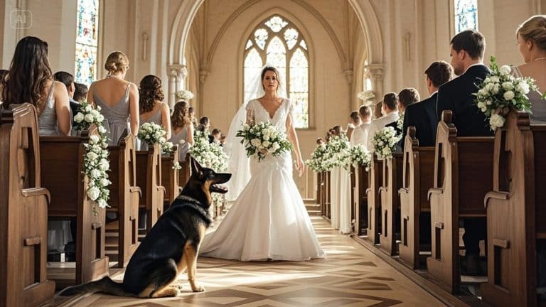 Le jour de son mariage, son chien lui a barré le chemin — et elle a alors découvert une vérité choquante…