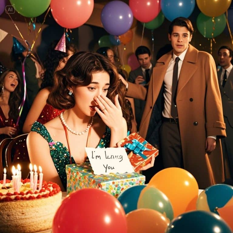 À ma fête d&rsquo;anniversaire, j&rsquo;avais prévu d&rsquo;annoncer ma grossesse. Au lieu de cela, mon fiancé m&rsquo;a tendu une boîte cadeau. À l&rsquo;intérieur, il y avait un mot : « Je te quitte. Tu ne vaux rien, et je mérite mieux.» Tout le monde a ri tandis qu&rsquo;il s&rsquo;éloignait. Nos amis m&rsquo;ont regardée, attendant ma réaction. J&rsquo;ai juste souri. Parce qu&rsquo;il ne savait pas de quoi j&rsquo;étais capable. Deux mois plus tard, il était ivre devant chez moi, hurlant mon nom…