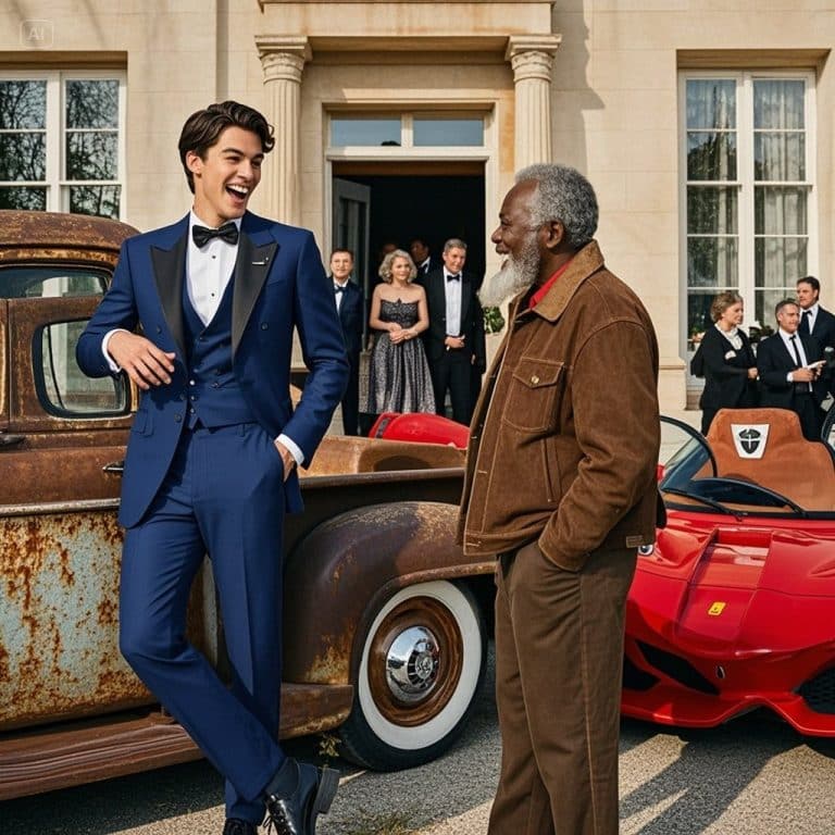 « Ma compagnie est à vous, si vous parvenez à me distancer avec ces vieilles bagnoles », déclara le millionnaire. L&rsquo;inattendu se produisit alors.