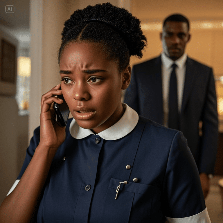 « Je vais te chercher tes médicaments, maman ! » murmura la nouvelle bonne, ignorant que le millionnaire l&rsquo;écoutait.