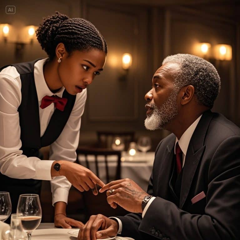 Une serveuse dit au milliardaire : « Bonjour monsieur, ma mère a un tatouage comme le vôtre » — La suite est à couper le souffle ! 💔