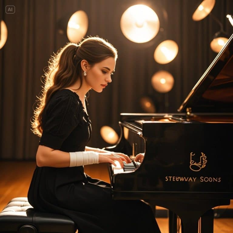 On lui avait demandé de jouer un simple morceau de piano — et elle les a tous éblouis avec un chef-d&rsquo;œuvre flamboyant…