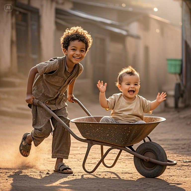 Un enfant des rues voit le fils d&rsquo;un millionnaire pleurer… et fait quelque chose qui a changé sa vie.