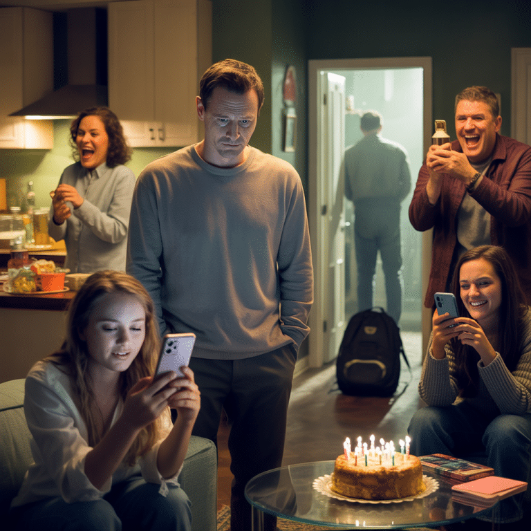 Ma nièce de 13 ans a gloussé : « Maman dit que si tu disparaissais demain, personne ne s&rsquo;en apercevrait », en ouvrant le téléphone à 850 dollars que je lui avais offert. Les 30 invités ont ri, sauf moi. J&rsquo;ai hoché la tête et, en deux clics, j&rsquo;ai annulé tous les paiements : cartes de crédit, factures, abonnements. Disparus. Cette nuit-là, j&rsquo;ai déménagé, coupé les ponts et disparu, ne laissant derrière moi qu&rsquo;un sac à dos noir. À l&rsquo;intérieur, ils ont trouvé…