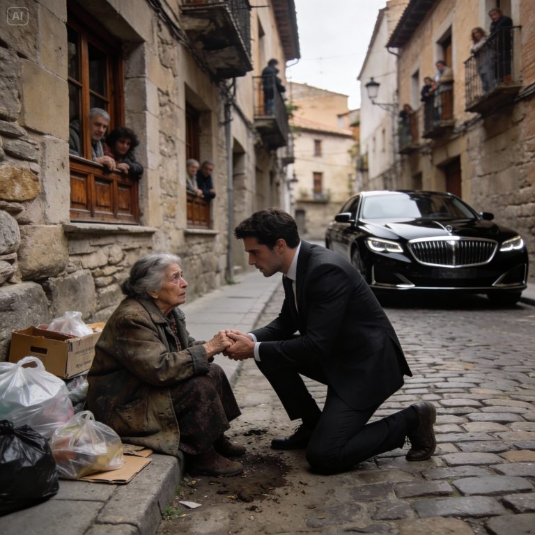 The Miracle in the Streets of Segovia: I Rescued a Dying Child in the Rain and Years Later, When My Own Family Thrown Me Out on the Street, He Returned Like an Angel to Save Me.