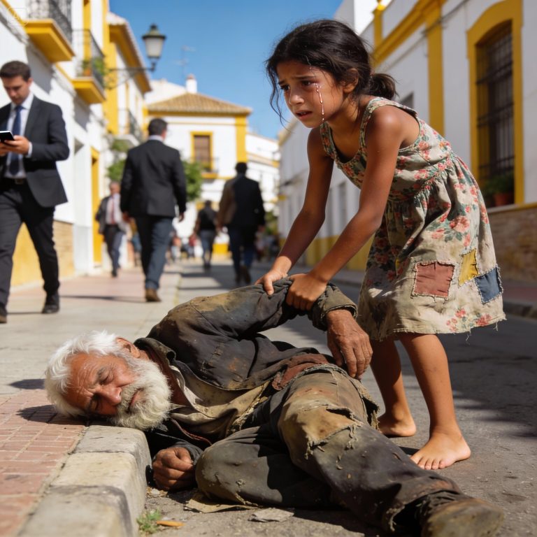 Despised by everyone on the streets of Seville, this beggar revealed a truth that forever changed the life of the little girl who saved him from death.