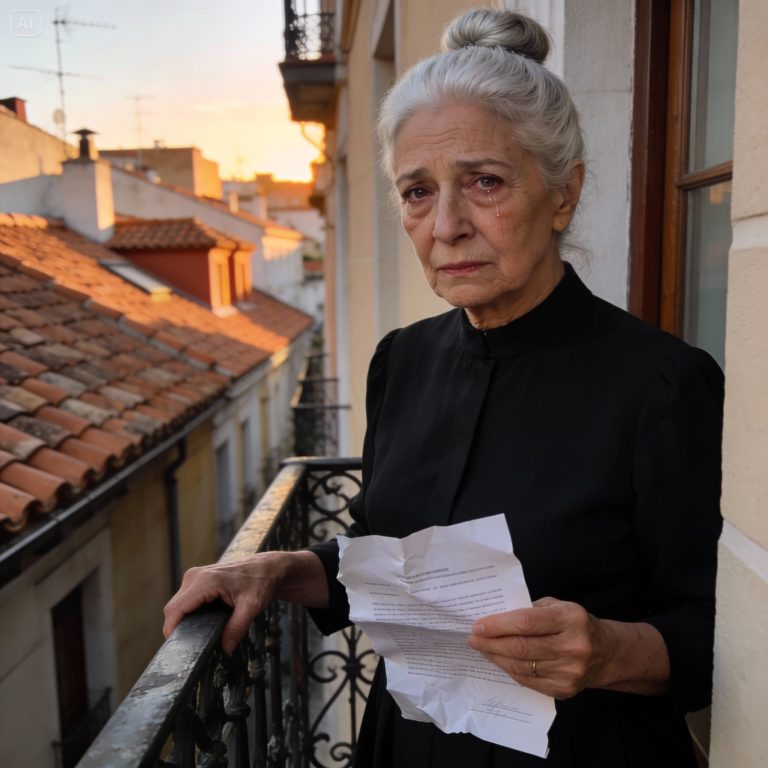 ATTENTION MADRID! My cruel daughter-in-law tried to throw me out of my house on the day of my son’s funeral, believing I was a poor, defenseless seamstress, not knowing that I owned the entire building.
