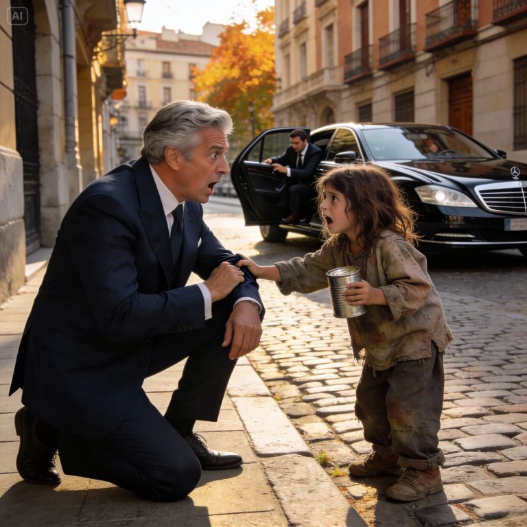 ALERT IN MADRID! MULTIMILLIONAIRE JAVIER VELASCO WAS ABOUT TO GET INTO HIS CAR WHEN A STREET GIRL SHOUTED A WARNING IN CHINESE THAT REVEALED A 10-YEAR-OLD SECRET AND SAVED HIS LIFE.