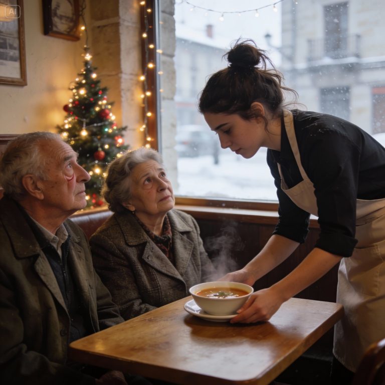 The Christmas Eve Miracle in Burgos: I Sacrificed My Father’s Medicine Savings for Two Hungry Elderly People and the Surprise I Received Changed Our Destiny.