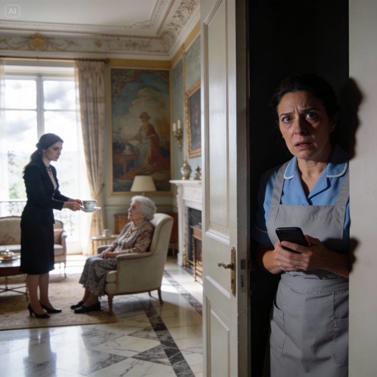 I discovered that my boss’s wife was slowly poisoning her mother-in-law with afternoon tea, and I had to risk my life to record the evidence of the crime.