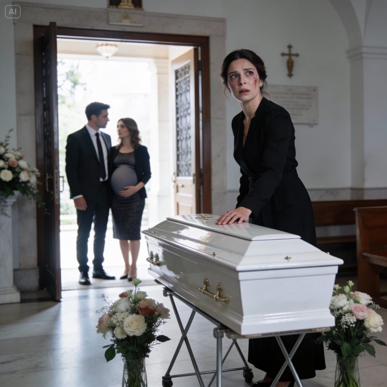 SCANDAL IN MADRID! A BABY’S FUNERAL IN THE SALAMANCA DISTRICT UNCOVERS THE CRUELEST BETRAYAL: A MOTHER CONFRONTS HER HUSBAND AND HIS PREGNANT LOVER WHILE HER POWERFUL FATHER REVEALS THE TRUTH NO ONE EXPECTED.