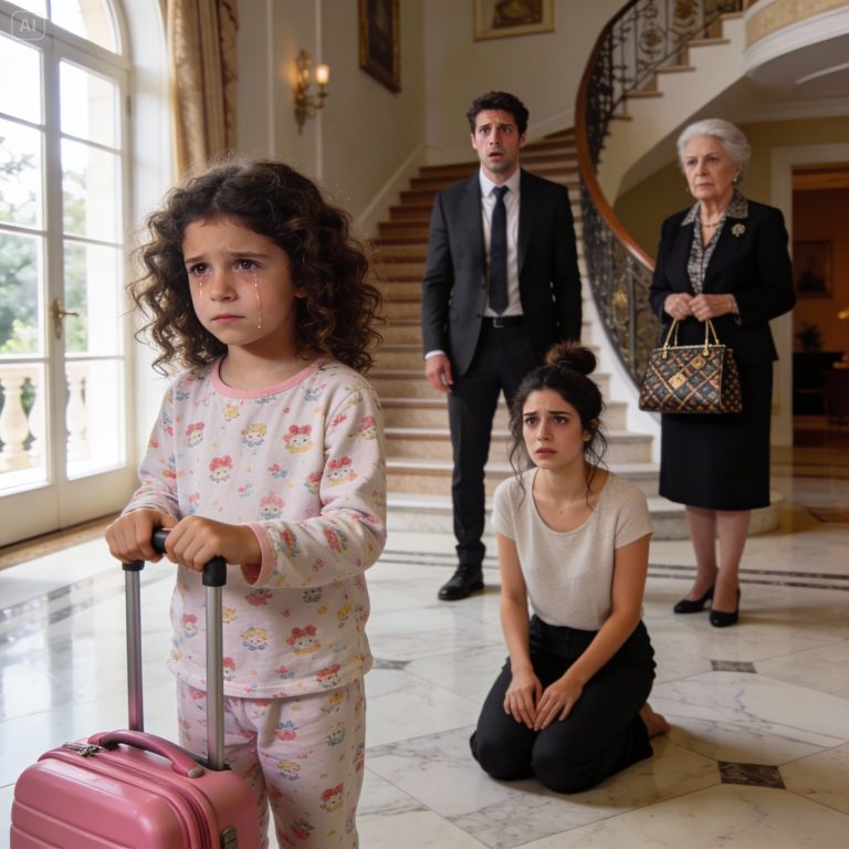 WHEN MY SIX-YEAR-OLD DAUGHTER GRABBED HER SUITCASE IN OUR MANSION IN LA MORALEJA, MADRID, AND SHOUTED AT ME THAT SHE WAS LEAVING WITH THE HUMBLE NANNY I HAD JUST FIRED DUE TO SOCIAL PRESSURE, MY MILLIONAIRE WORLD CRUMBLED AND I HAD TO CHOOSE BETWEEN MY REPUTATION OR TRUE LOVE.