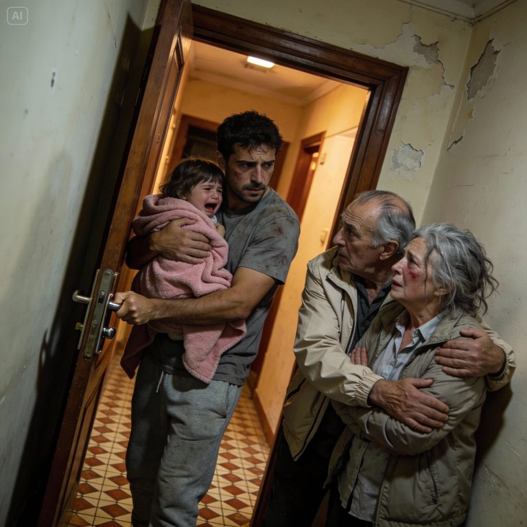 On a freezing night in Segovia, my baby cried inconsolably and my life was falling apart, until I opened the door to two elderly people shivering with cold who brought a painful truth and the salvation we needed.