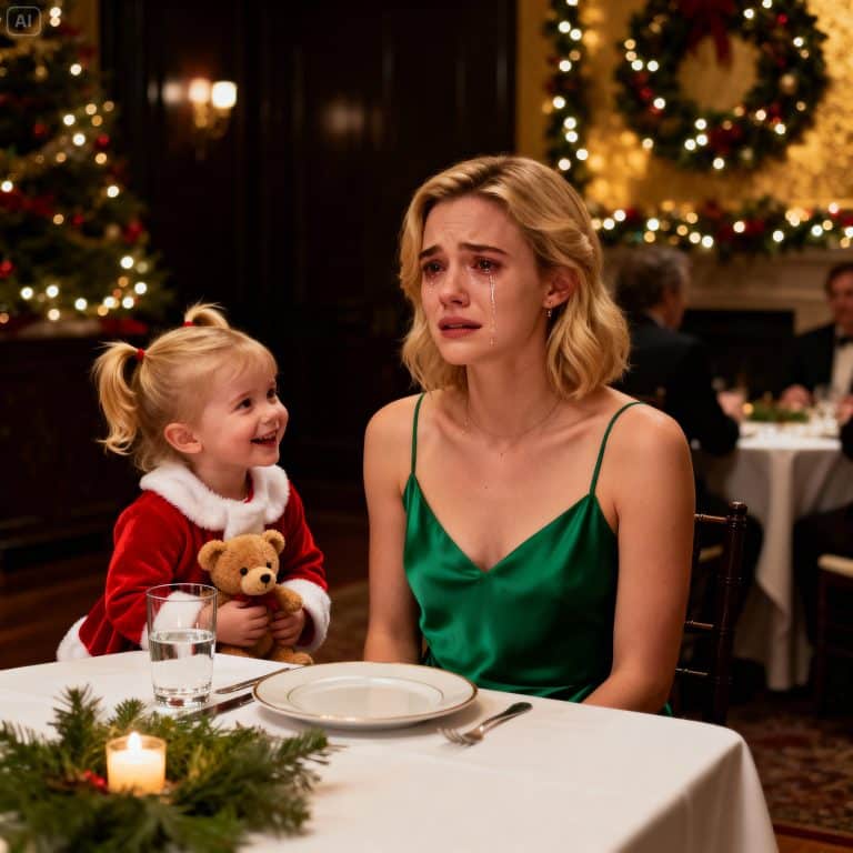 Elle a essuyé un refus lors d&rsquo;un rendez-vous à l&rsquo;aveugle pour Noël, jusqu&rsquo;à ce qu&rsquo;une petite fille lui demande : « Veux-tu être ma nouvelle maman ? »