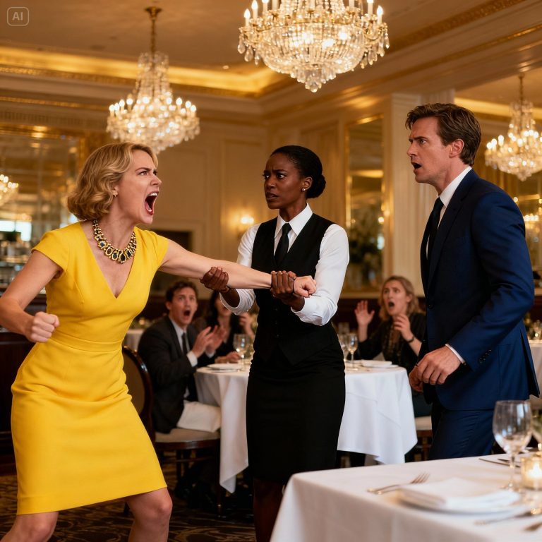 Tout le monde craignait la femme du millionnaire — jusqu&rsquo;à ce que la nouvelle serveuse la ridiculise.