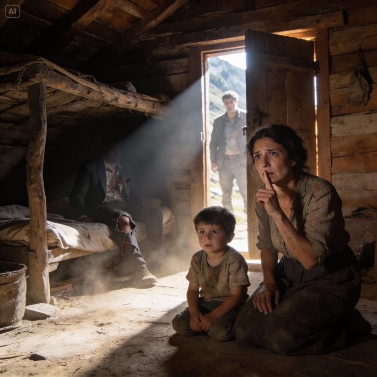 ENCONTRÉ A UN HOMBRE MORIBUNDO EN EL BARRANCO Y LO ESCONDÍ EN MI HUMILDE CHOZA SIN SABER QUE ERA EL DUEÑO DE MEDIO PAÍS: ARRIESGUÉ LA VIDA DE MI HIJO POR ÉL Y EL DESTINO NOS LO DEVOLVIÓ TODO