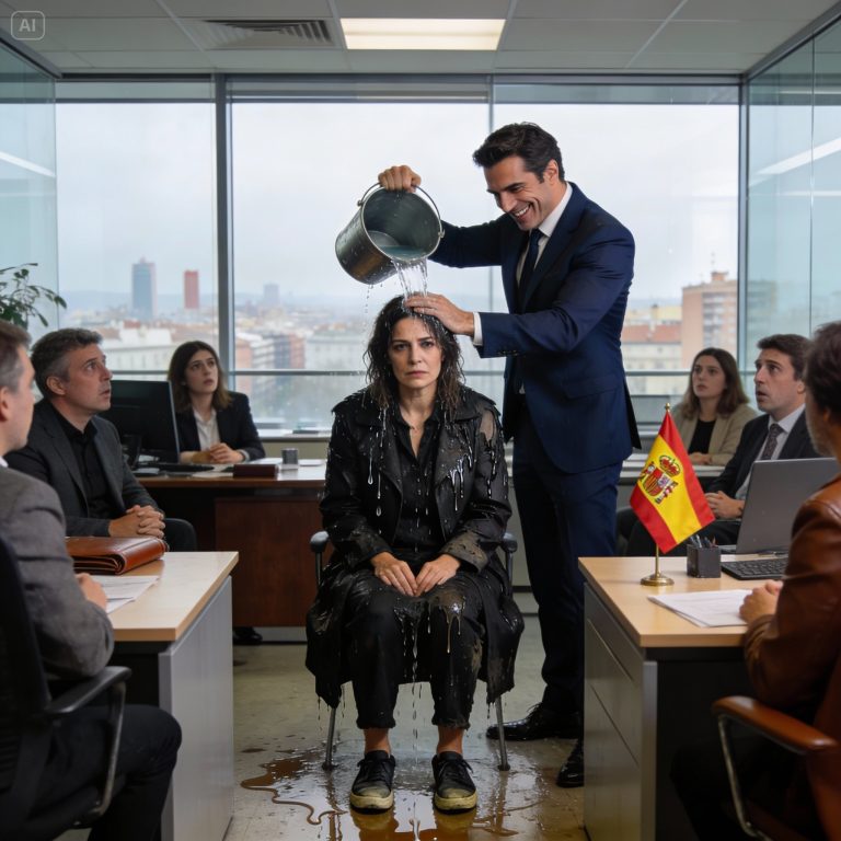 O diretor me humilhou e jogou água suja em mim por eu ter aparência de mendigo, ignorando que eu era o milionário dono que havia vindo para decidir por sua demissão imediata.