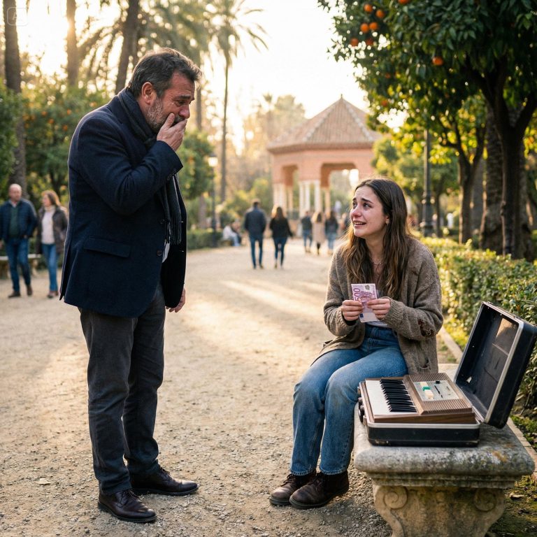 MI ESPOSA FALLECIDA ME ENVIÓ UNA SEÑAL IMPOSIBLE A TRAVÉS DE LA CANCIÓN DE UNA DESCONOCIDA EN EL PARQUE QUE CAMBIÓ MI DESTINO PARA SIEMPRE