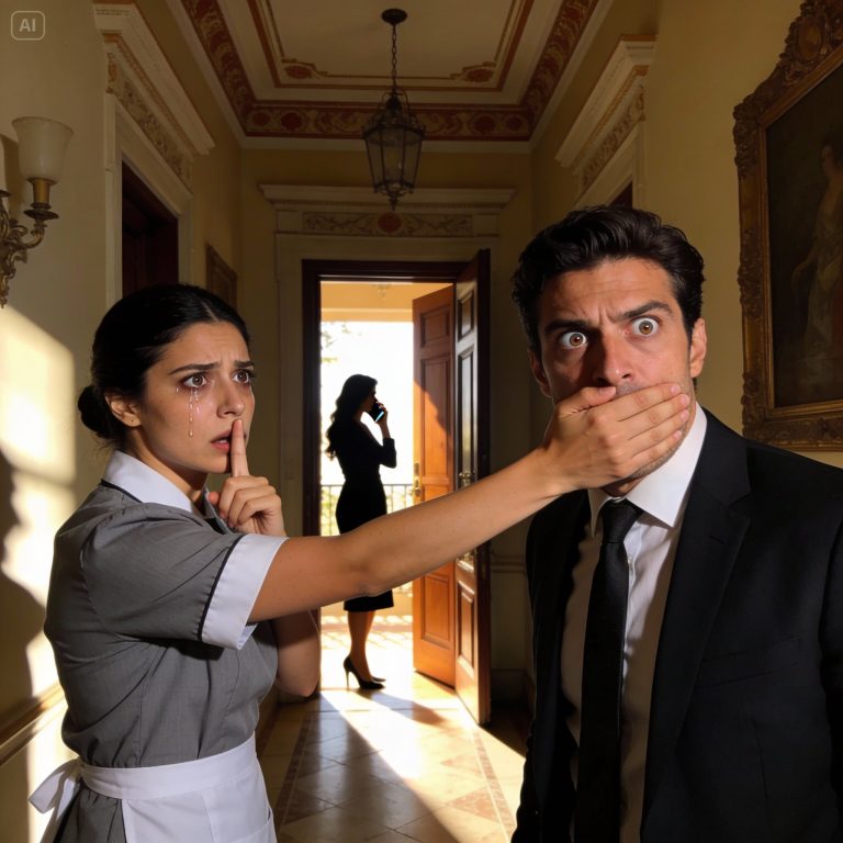 LA EMPLEADA ME OBLIGÓ A GUARDAR SILENCIO MIENTRAS MI FUTURA ESPOSA PLANEABA DESHACERSE DE MI HIJO: UNA TRAICIÓN IMPERDONABLE Y UN RESCATE SILENCIOSO