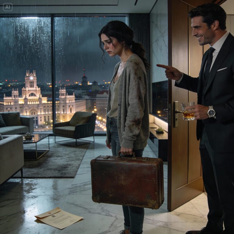 Meu marido me expulsou de casa por causa de sua amante grávida, acreditando que eu era uma bibliotecária pobre, sem saber que sou a herdeira bilionária que deve suas dívidas.