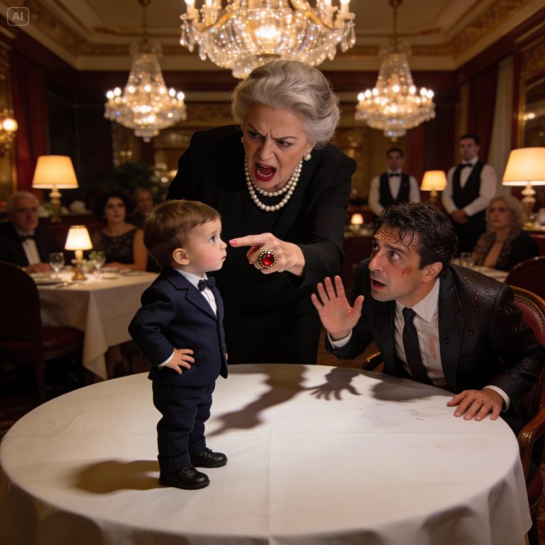 EL HEREDERO DE HIELO: La noche en que un niño de tres años desafió al imperio de mi madre.