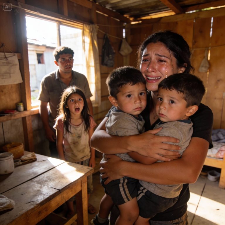 LLORÉ TRES AÑOS ANTE UNA TUMBA VACÍA HASTA QUE UNA NIÑA DE LA CALLE ME DIJO: “YO CRÍO A TUS HIJOS”. DESCUBRÍ QUE MI PROPIA MADRE FINGIÓ SU MUERTE Y LOS ABANDONÓ A SU SUERTE.