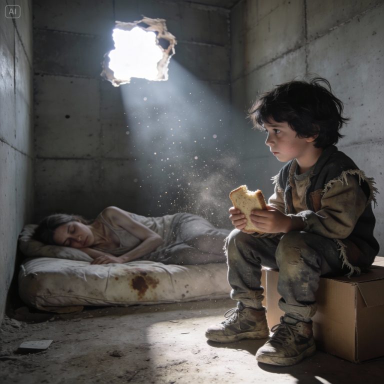 MENDIGABA LAS SOBRAS PARA SALVAR A MI MADRE AGONIZANTE, HASTA QUE EL HOMBRE MÁS TEMIDO DE LA MAFIA ENTRÓ EN EL RESTAURANTE Y DESCUBRIÓ QUE YO TENÍA SUS MISMOS OJOS