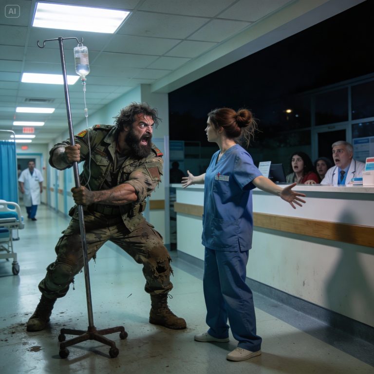 LA ENFERMERA “COBARDE” QUE DOMÓ A UN SOLDADO DE ÉLITE DE 140 KILOS CON SUS PROPIAS MANOS