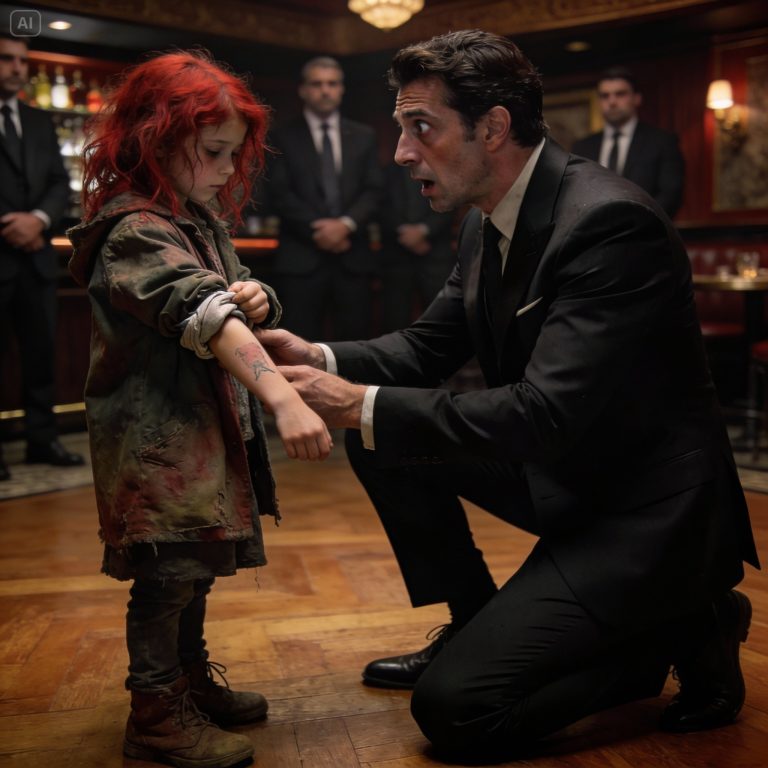 EL TEMIDO JEFE DE LA MAFIA DE MADRID SE CONGELÓ CUANDO UNA NIÑA DE SIETE AÑOS ENTRÓ EN SU CLUB PRIVADO, LE MOSTRÓ UN TATUAJE DE UNA ROSA NEGRA Y REVELÓ EL SECRETO QUE ÉL CREÍA HABER ENTERRADO HACE OCHO AÑOS CON LA ÚNICA MUJER QUE AMÓ.