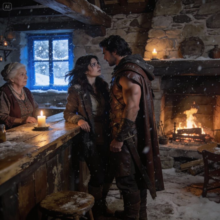 ATRAPADA EN UNA POSADA DE MONTAÑA DURANTE UNA TORMENTA MORTAL CON UN DESCONOCIDO PELIGROSO QUE RESULTÓ SER EL REY ALFA Y MI PAREJA DESTINADA MIENTRAS HUÍA DE LOS ASESINOS DE MI MANADA