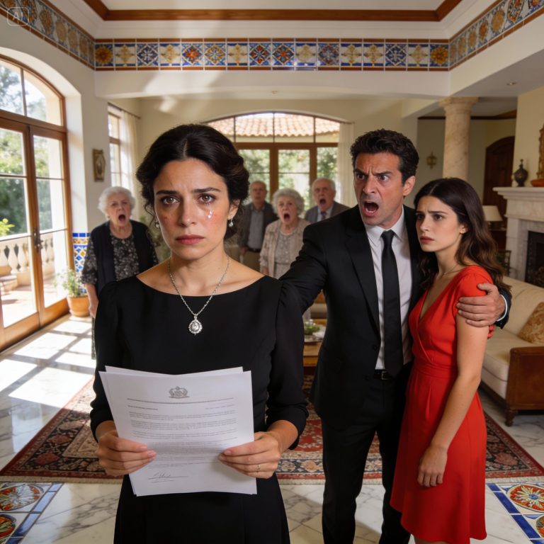 Durante o funeral do meu pai, meu marido humilhou meu luto beijando sua amante na frente de todos, sem saber que naquele exato momento eu havia acabado de herdar um império de 15 bilhões de euros e o poder absoluto de destruir a vida dele.