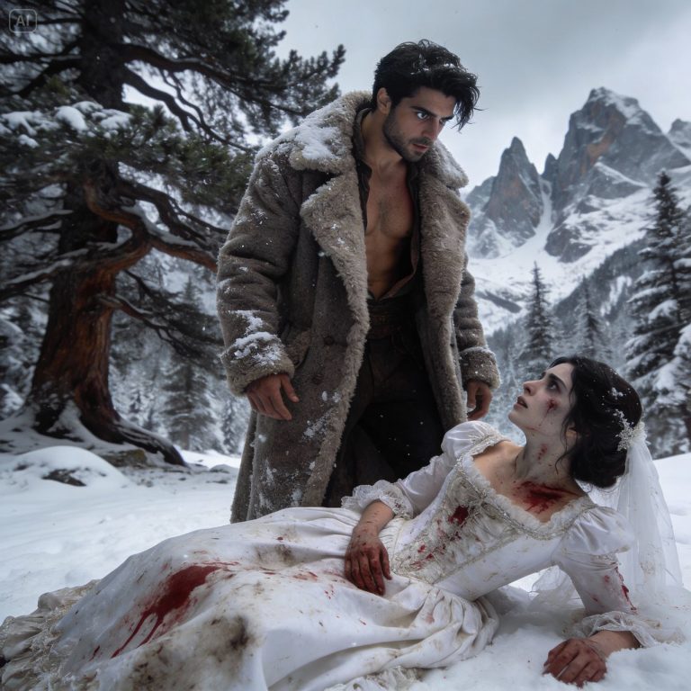 Meu noivo me jogou na neve para morrer no dia do nosso casamento, mas o Rei Alfa, seu pior inimigo, me resgatou para me fazer sua rainha e reivindicar minha vingança.