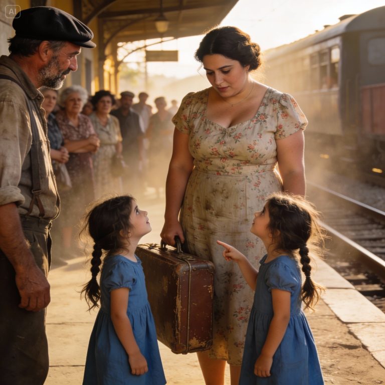“Me llamaron ‘La Carga’ y me expulsaron de mi hogar por mi talla, pero dos niñas huérfanas y un padre silencioso vieron en mí la pieza que faltaba para salvar su familia.”