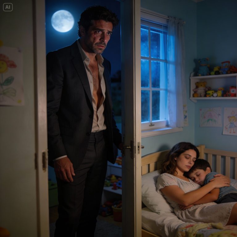 Retornei à minha mansão por causa de um descuido, e o silêncio no quarto do meu filho me aterrorizou, mas ao abrir a porta, a cena entre ele e a humilde babá mudou meu destino para sempre.