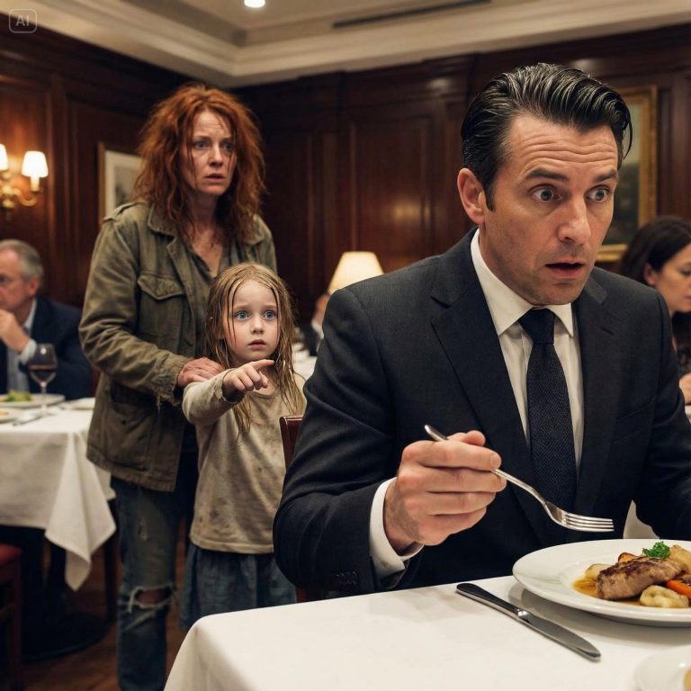 LA NIÑA QUE DETUVO MI TENEDOR: CÓMO UNA EXTRAÑA SIN HOGAR ME SALVÓ DE SER ENVENENADO Y DESENTERRÓ UNA TRAICIÓN IMPERDONABLE EN EL CORAZÓN DE MI IMPERIO.