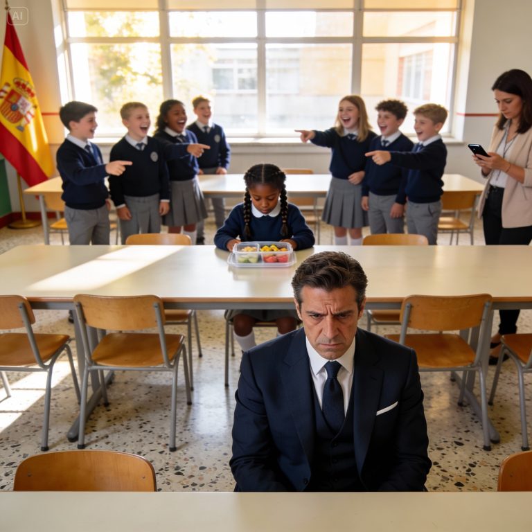 Descubra a verdade dolorosa que um poderoso empresário desvendou ao fazer uma visita surpresa à escola de sua filha adotiva, e como sua vingança silenciosa expôs a crueldade oculta da elite espanhola.