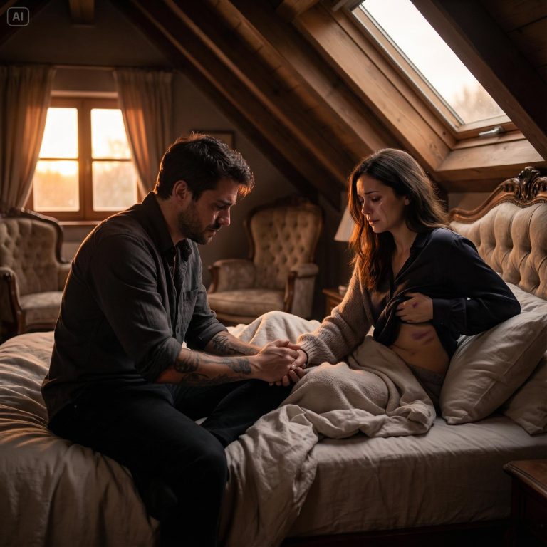 INTENTÉ OCULTAR MIS HERIDAS EN LA REUNIÓN, PERO CUANDO EL TEMIDO JEFE DE LA MAFIA VIO LOS MORETONES EN MI CUERPO, CERRÓ LAS PUERTAS Y JURÓ QUE NADIE VOLVERÍA A TOCARME: ESTA ES MI HISTORIA.