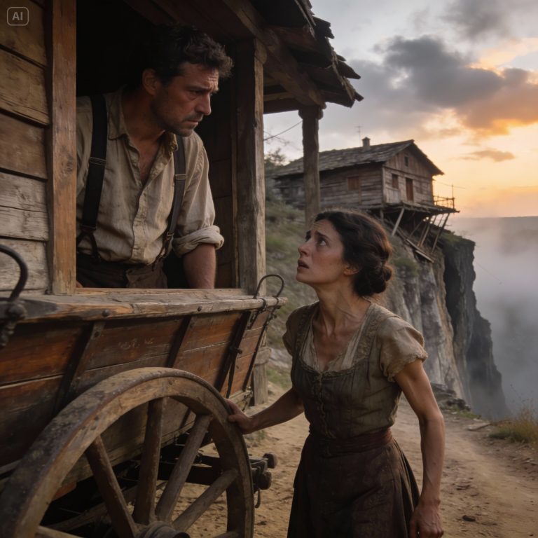 TRES MUJERES HUYERON ATERRADAS AL VER SU CASA COLGANDO DEL ABISMO, PERO YO, SIN NADA QUE PERDER, DECIDÍ ENTRAR Y DESCUBRÍ QUE EL HOMBRE MÁS SOLITARIO DEL MUNDO GUARDABA UN SECRETO QUE CAMBIARÍA MI VIDA PARA SIEMPRE.