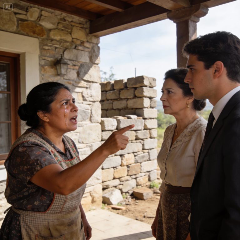 ME LLAMARON “LA VIUDA LOCA” POR CONSTRUIR UNA MURALLA TRAS LA MUERTE DE MI ESPOSO, PERO CUANDO EL CIELO SE OSCURECIÓ, TODOS SUPLICARON ENTRAR