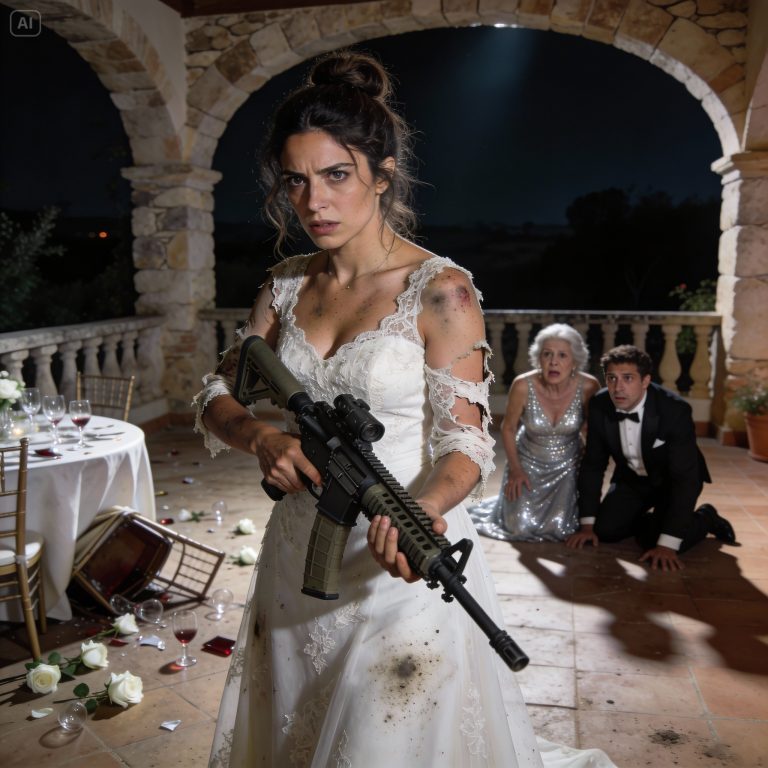 Eles zombaram das minhas mãos engorduradas e me chamaram de “faminto” no meu próprio casamento, mas quando homens armados entraram para nos matar, o mecânico desapareceu e o sargento de operações especiais saiu à caça.