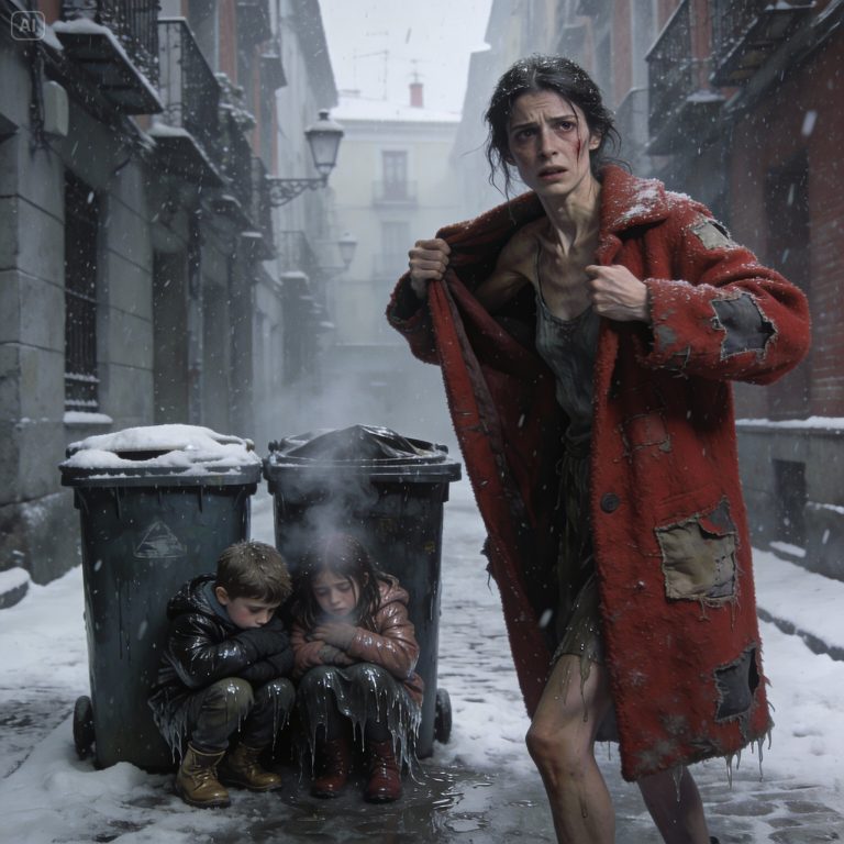 EL SACRIFICIO DEL ABRIGO ROJO: CÓMO UNA MUJER QUE LO PERDIÓ TODO SALVÓ A LOS HEREDEROS DEL IMPERIO SALGADO EN LA TORMENTA DEL SIGLO