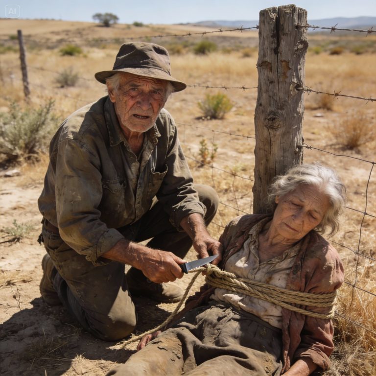 LA ENCONTRÉ ATADA BAJO EL SOL ABRASADOR, ABANDONADA POR SU PROPIA SANGRE: CÓMO UN ACTO DE CRUELDAD NOS DEVOLVIÓ LA VIDA A LOS DOS.
