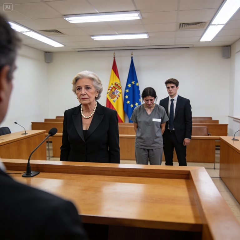 MI HIJA ADOPTIVA ME ROBÓ 450.000€ PENSANDO QUE SOLO ERA UNA VIEJA LIMPIADORA, SIN SABER QUE EN REALIDAD ERA LA DUEÑA DEL IMPERIO QUE SOSTENÍA SU VIDA